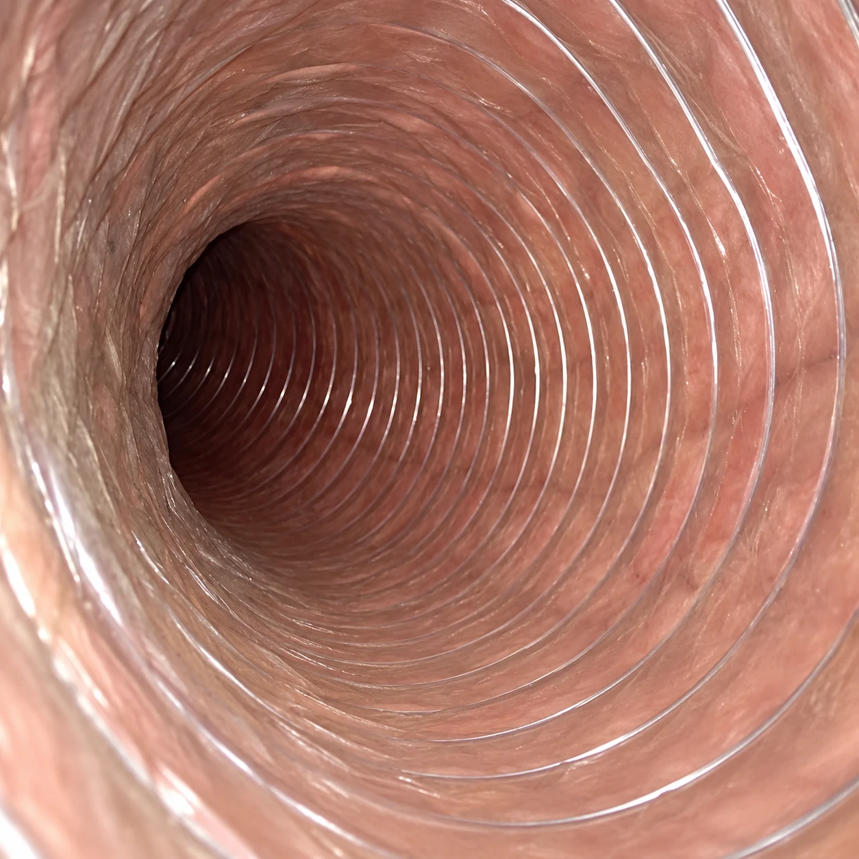 Illustration d'un conduit de ventilation propre